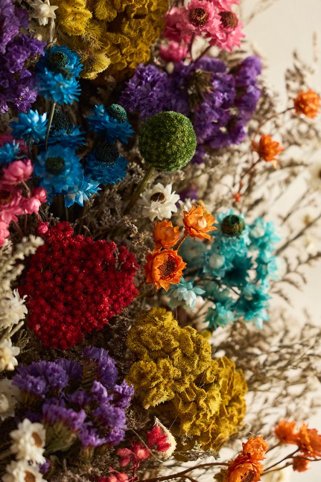 Dried Painter’s Palette Wreath #1