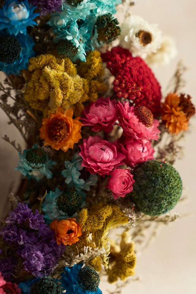 Dried Painter’s Palette Wreath #3