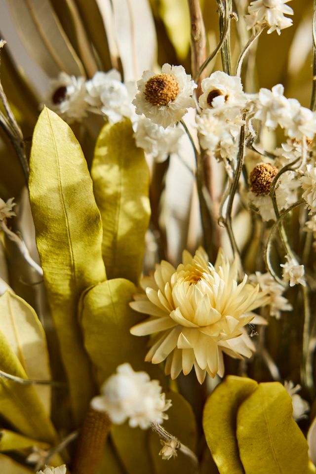 Yellow Flora Dried Bouquet #1