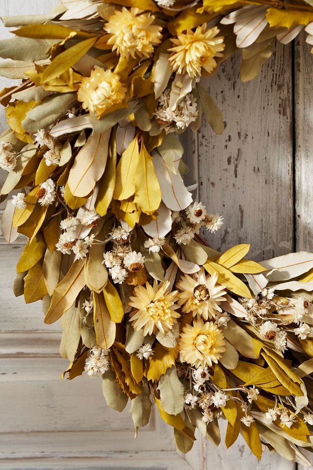 Citrus Grove Dried Wreath #1