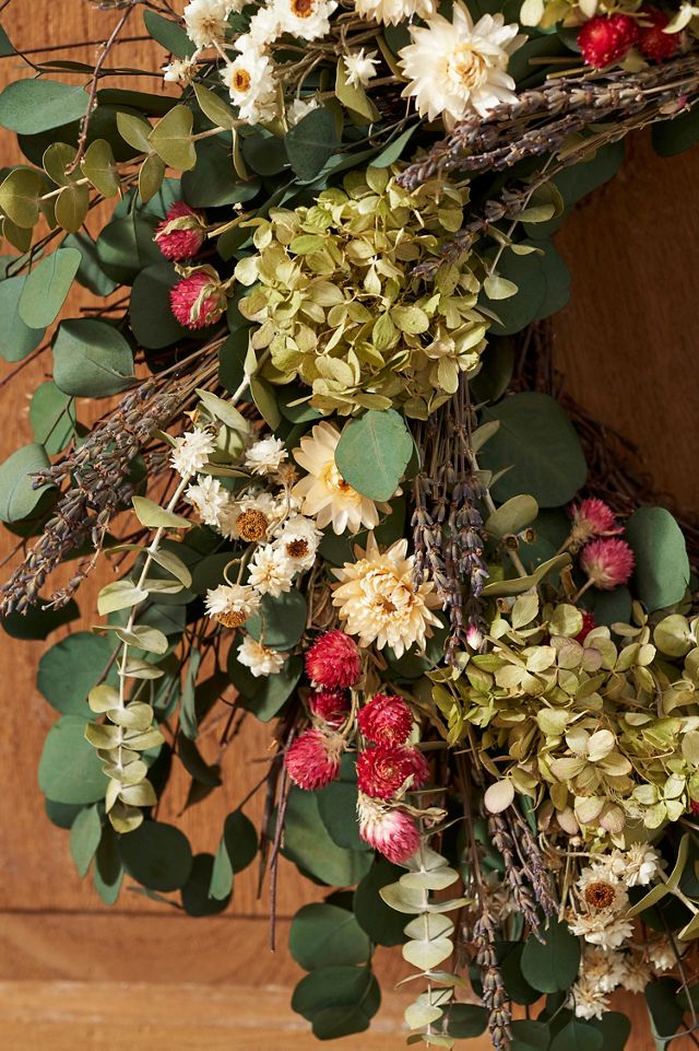 Dried York Cottage Wreath #2