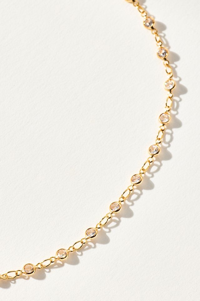 Delicate Crystal Necklace #1