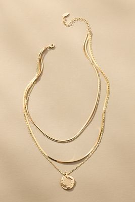 Layered Crystal Necklace