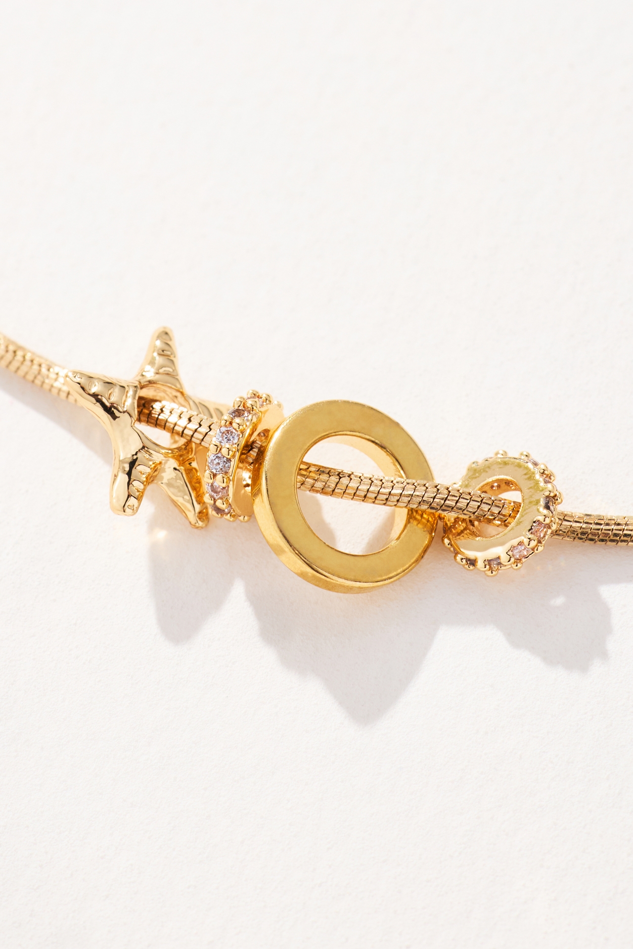 Mini Round Charm Necklace