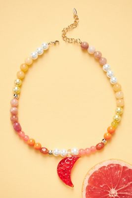 Beaded Icon Charm Necklace