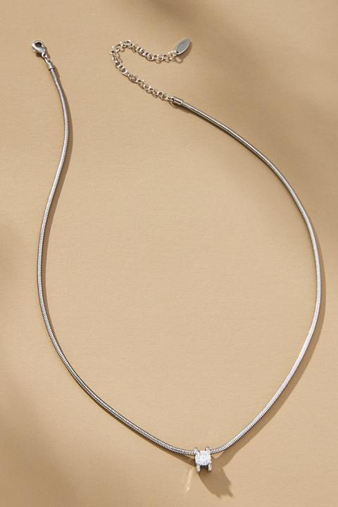 Crystal Snake Chain Necklace