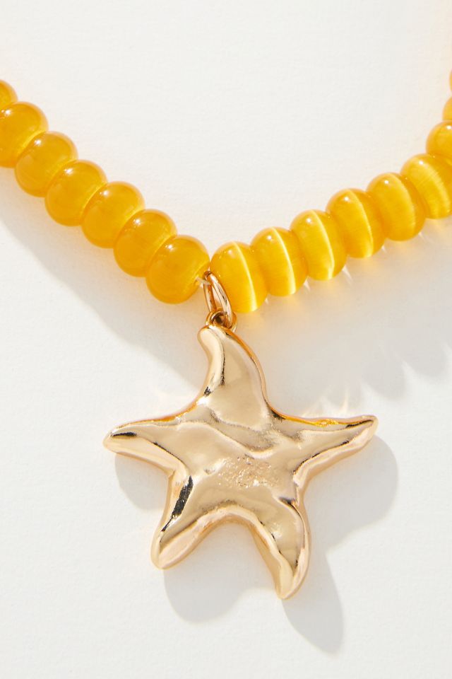 Beaded Pendant Necklace