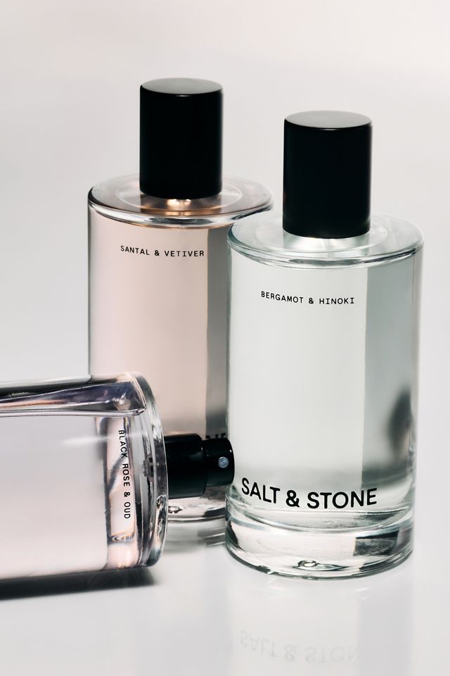 SALT & STONE ブラックローズ & ウード ボディミスト 100ml Black Rose & Oud Body and Hair Fragrance Mist - Salt & Stone