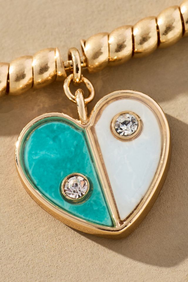Heart Charm Collar Necklace #1