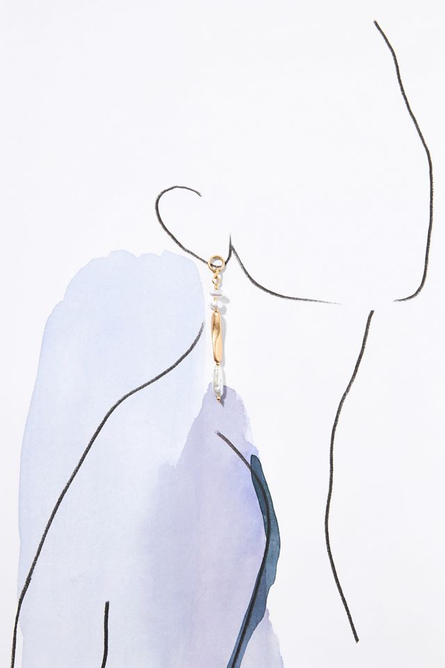 Pearl Drop Earrings #2