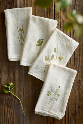 Terrain Seed Pod Napkins, Set Of 4