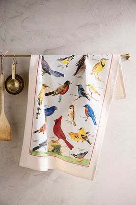 Bird Watching Dish Towel