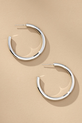 By Anthropologie Large Classic Hoop Earrings