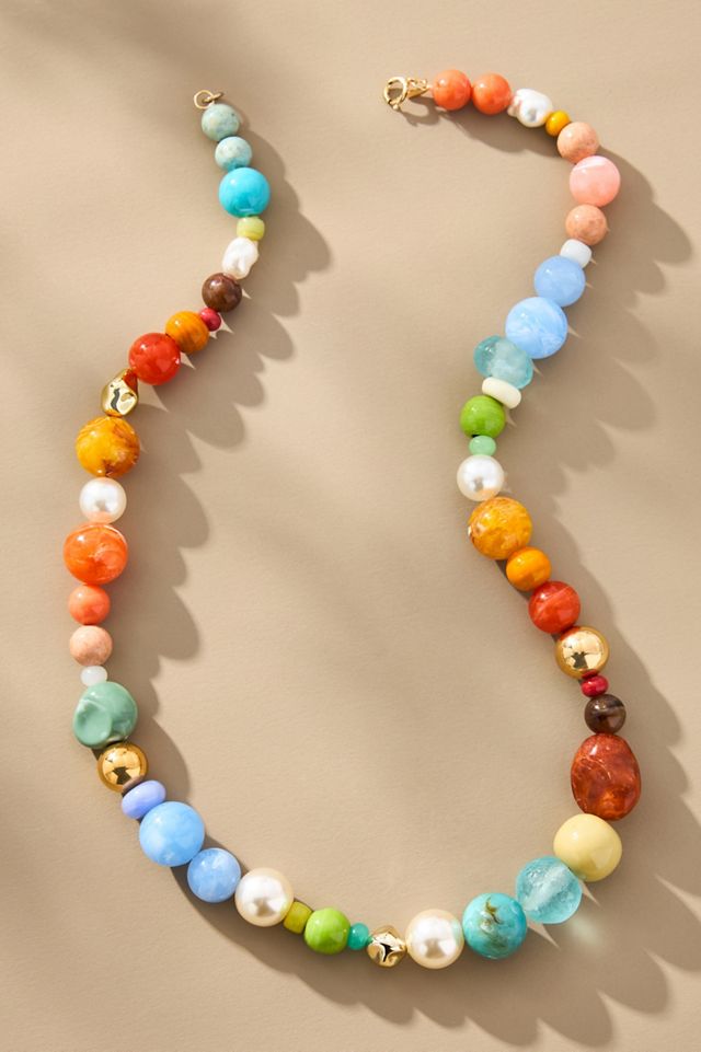 Colorful Beaded Necklace #2