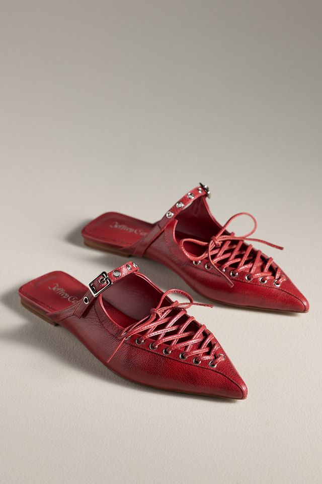 Jeffrey Campbell Jaskier Corset-Detail Flats