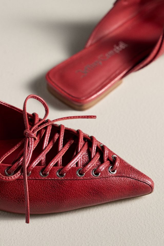 Jeffrey Campbell Jaskier Corset-Detail Flats