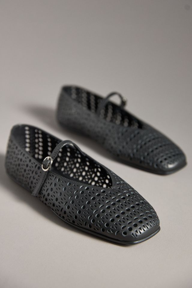 Jeffrey Campbell Khloe Eyelet Mary Jane Flats #1