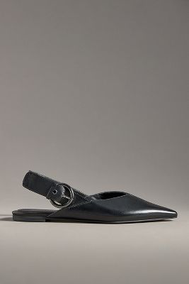 JEFFREY CAMPBELL SCONE SLINGBACK FLATS 