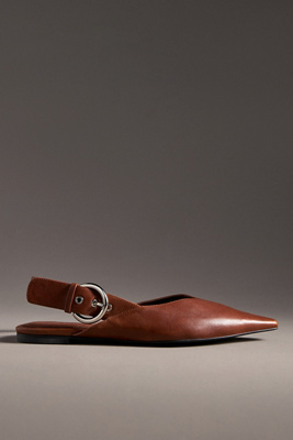 Jeffrey Campbell Scone Slingback Pointed Toe Flat