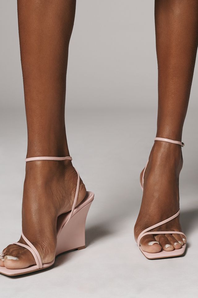 Sandales à Talons Jeffrey Campbell Hough 3 En Daim Taupe - Pointure 7 (femme)