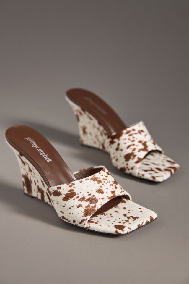 Jeffrey Campbell Capital Wedge Mule Heels #1