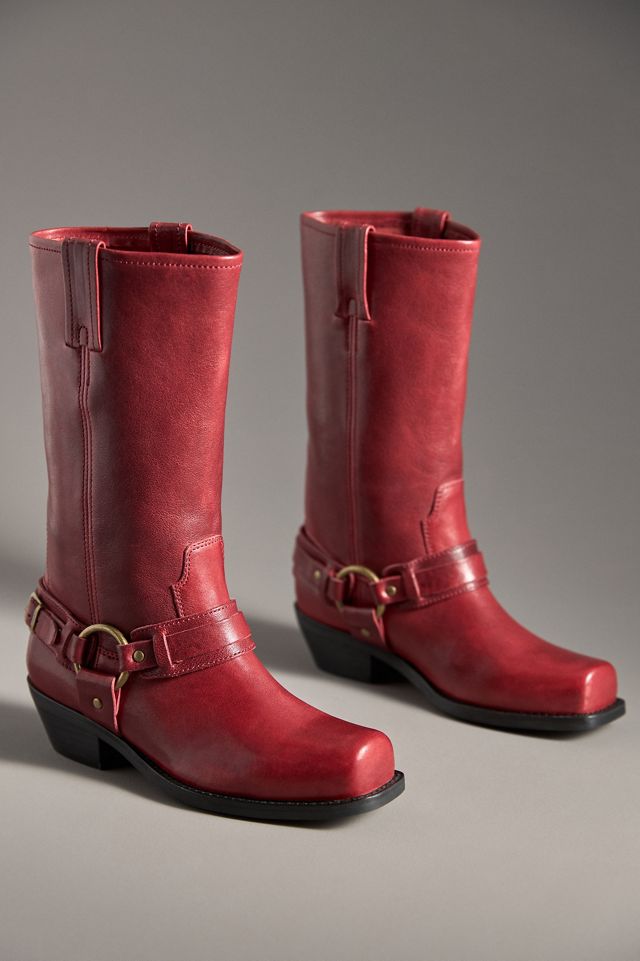Jeffrey Campbell Waylon Square-Toe Western Boots #2