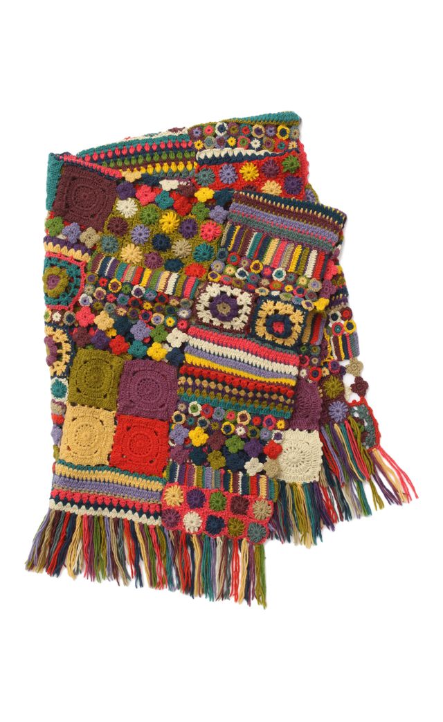 Spun Carnival Throw #1