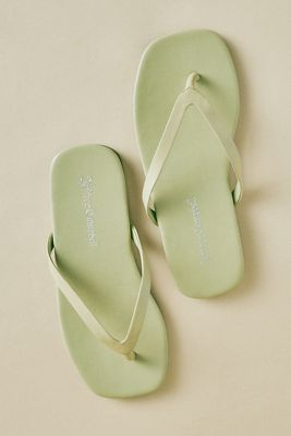 Reformation Peridot Mignon Knot Flat Sandals