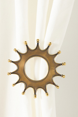 Anthropologie Soleil Sun Tieback In Gold