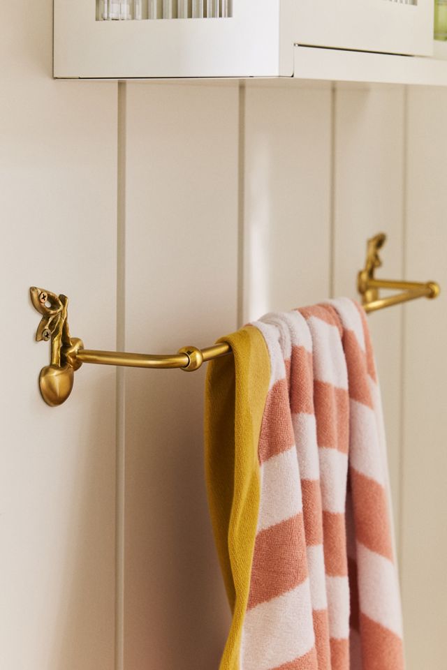 Mon Cheri Cherry Brass Towel Bar #5