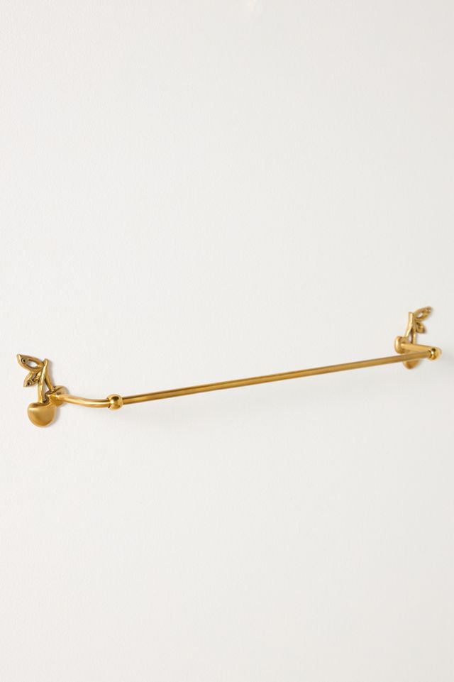 Mon Cheri Cherry Brass Towel Bar #1