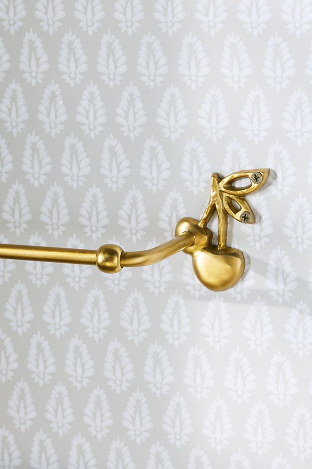 Mon Cheri Cherry Brass Towel Bar #3