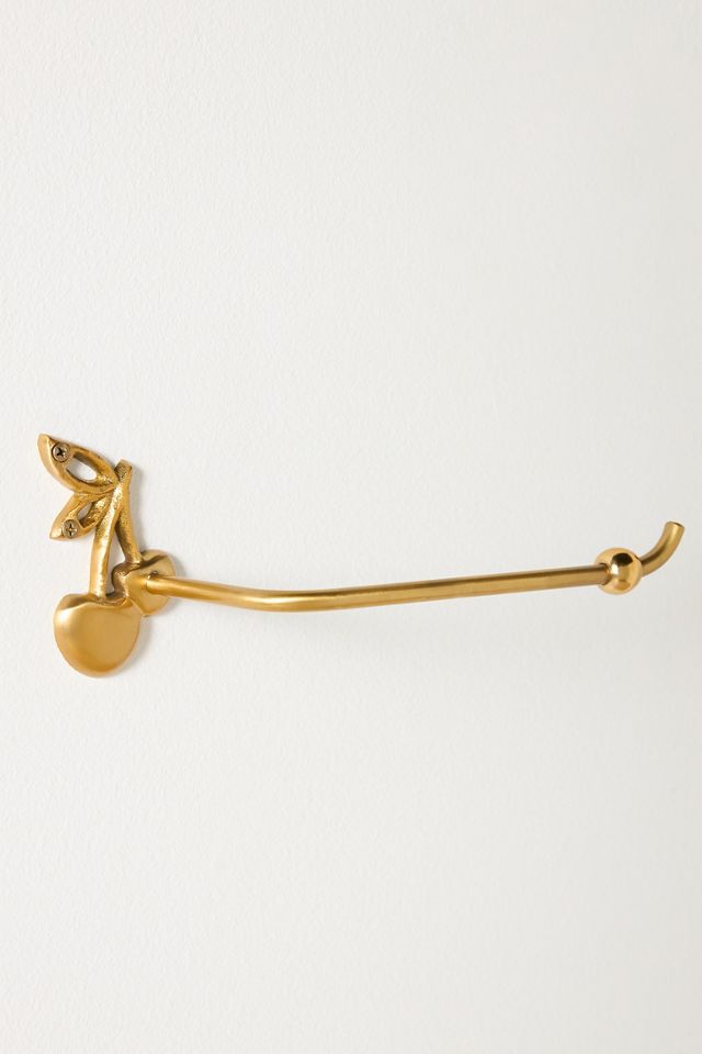 Mon Cheri Cherry Brass Toilet Paper Holder #1