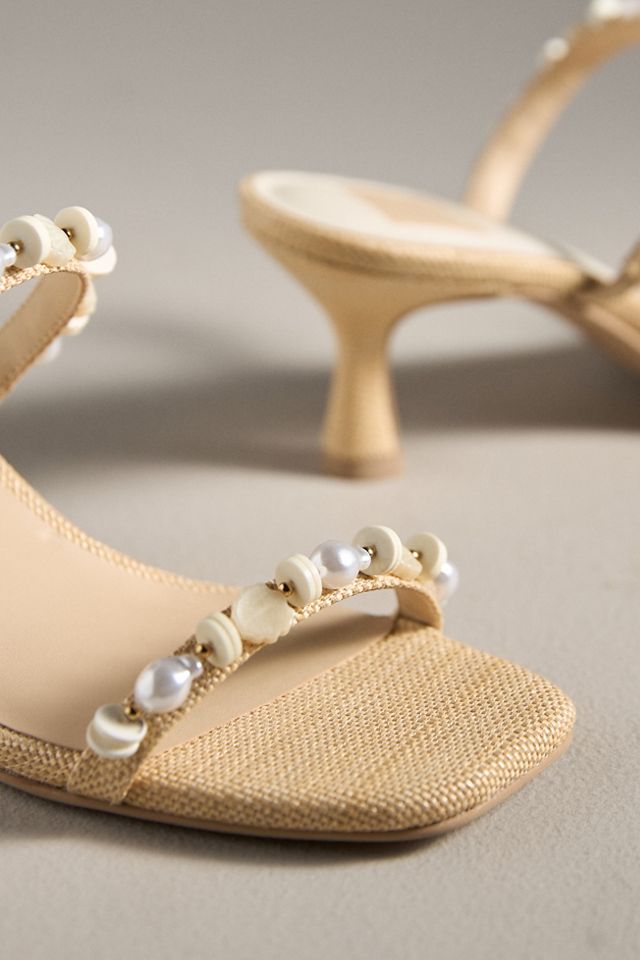 Dolce Vita Grayson Raffia Kitten Heels #2