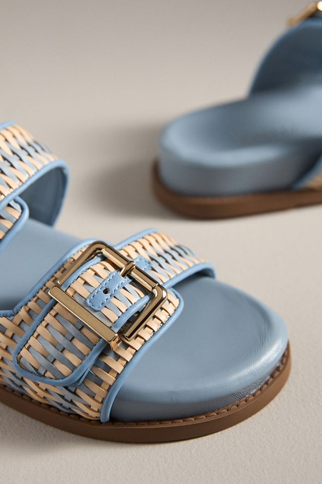 Schutz Naomi Sporty Buckle Slide Sandals #2