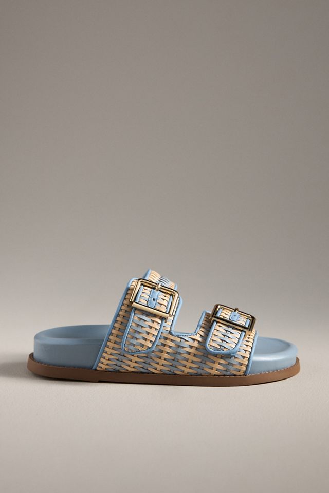Schutz Naomi Sporty Buckle Slide Sandals #1