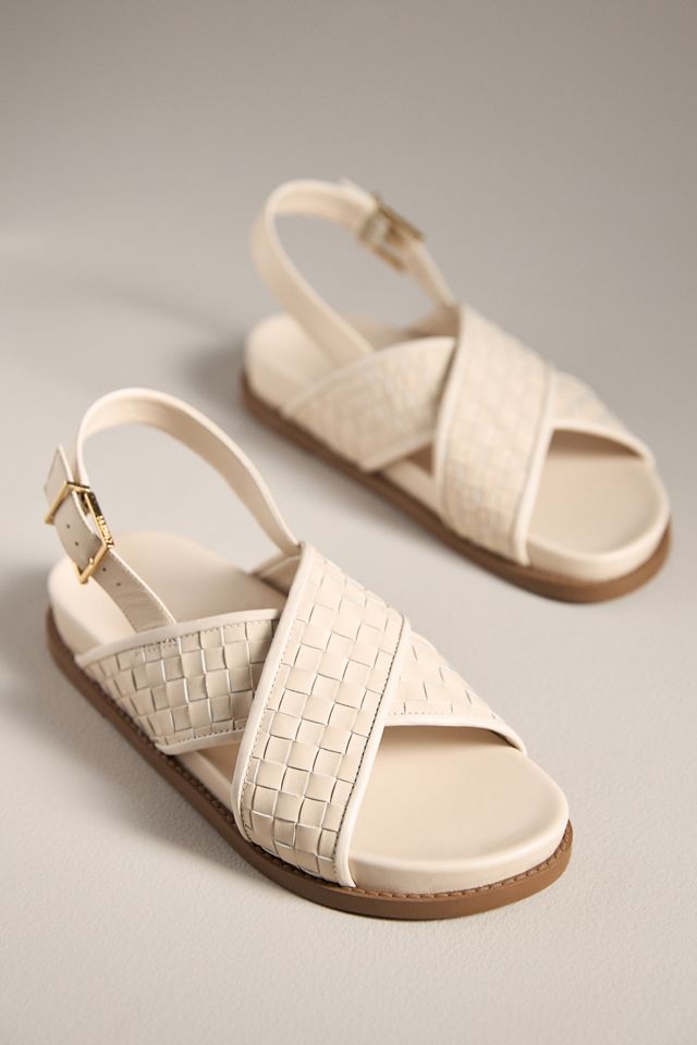 Schutz Ruby Sporty Crisscross Slingback Sandals #1
