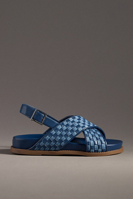 Schutz Ruby Sporty Crisscross Slingback Sandals