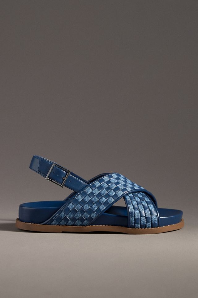 Schutz Ruby Sporty Crisscross Slingback Sandals #1
