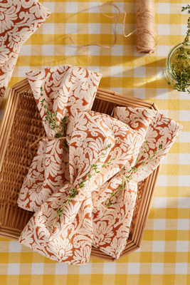 Demeter Embroidered Cotton Napkins, Set of 4 product page