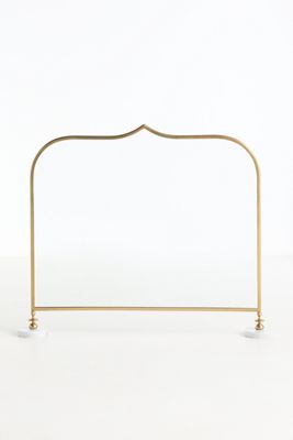 Amara Marble & Glass Fireplace Screen