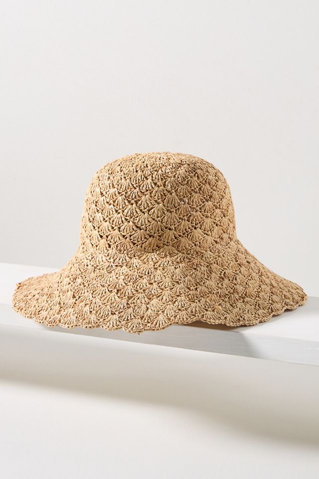 Wyeth Esme Raffia Bucket Hat #1