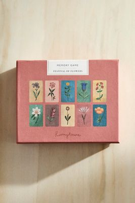 Festival of Flowers Memory Game