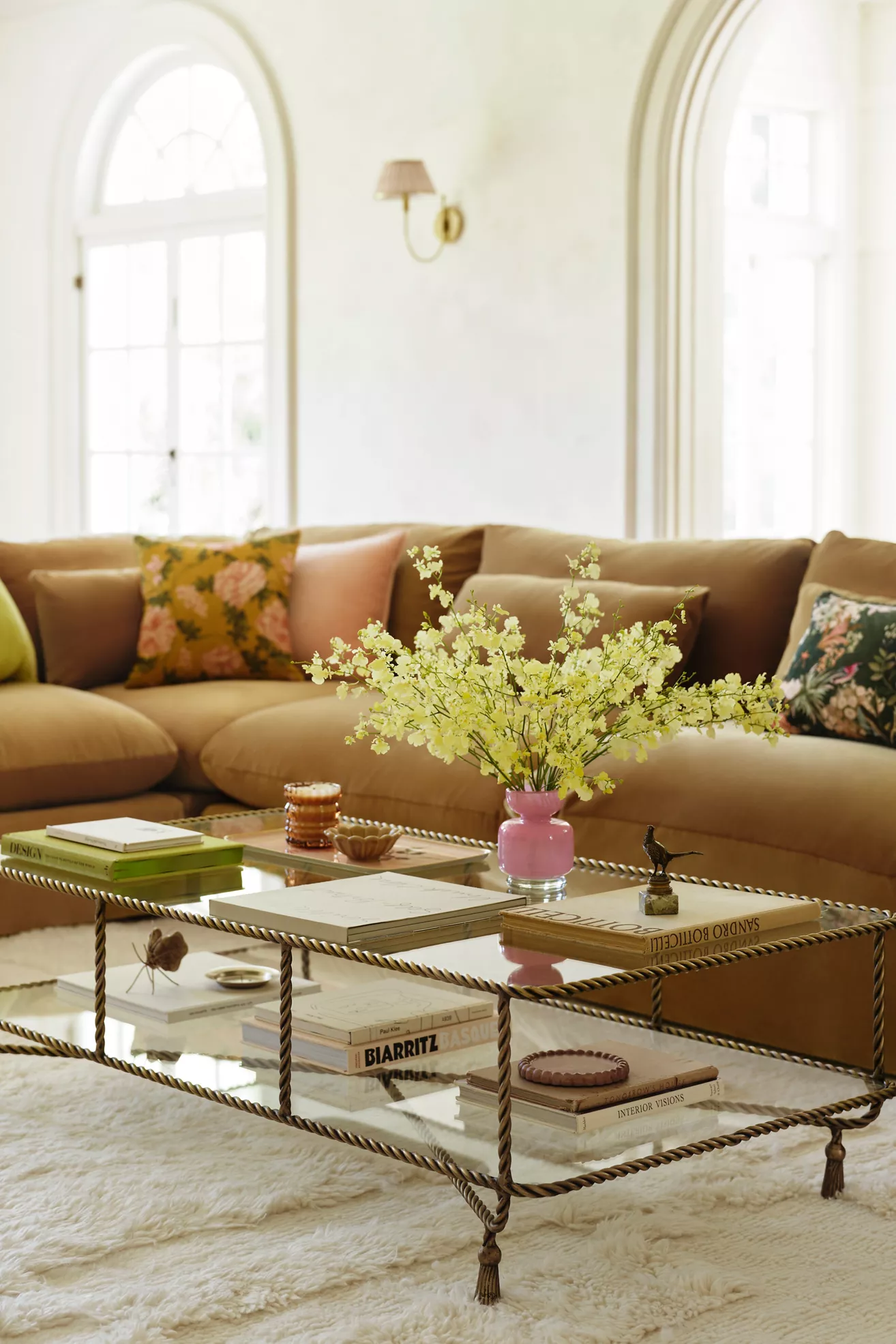Lark Glass Coffee Table