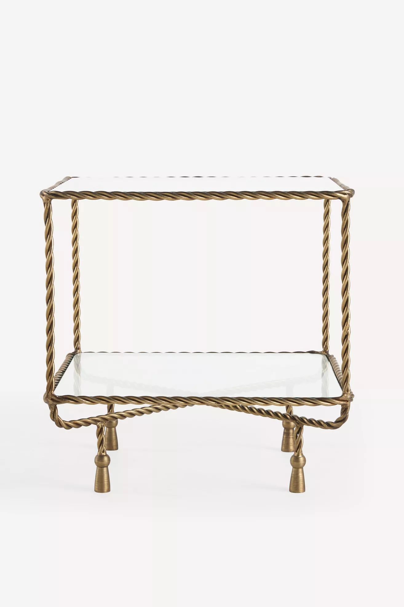Lark Glass Side Table