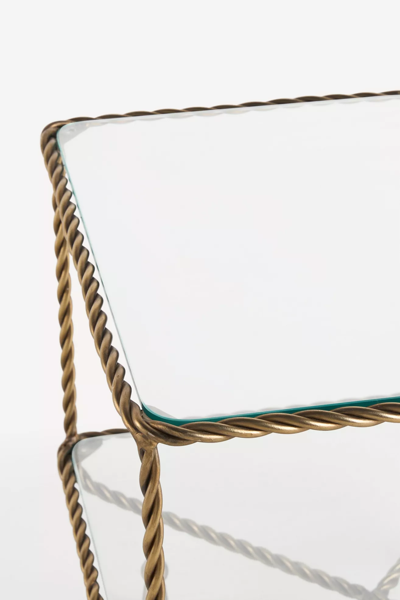 Lark Glass Side Table - thumbnail 2