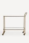 Lark Glass Bar Cart