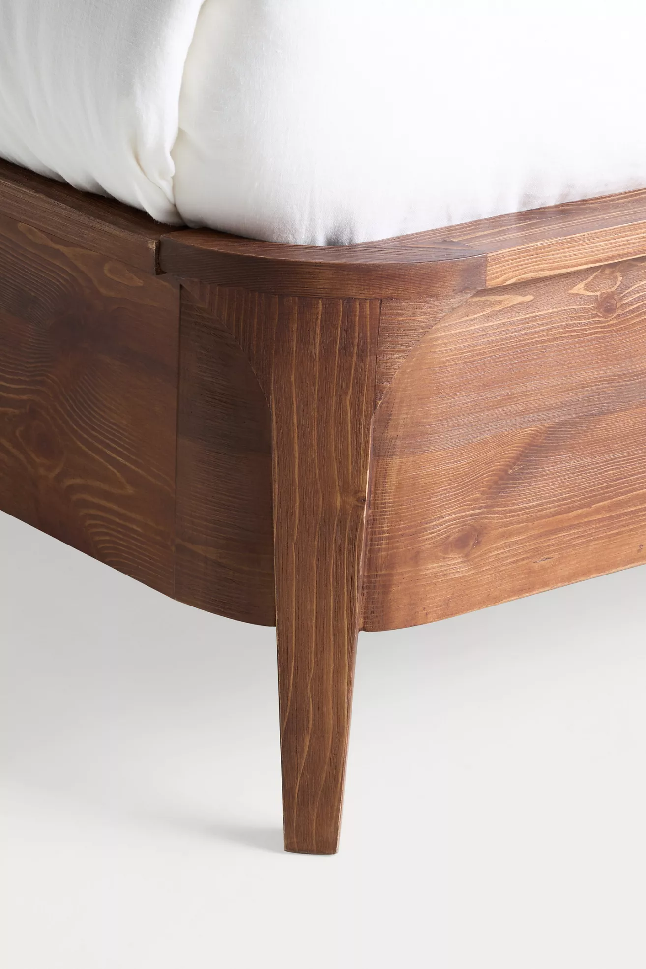 Aria Classic Oak Wood Bed - thumbnail 7