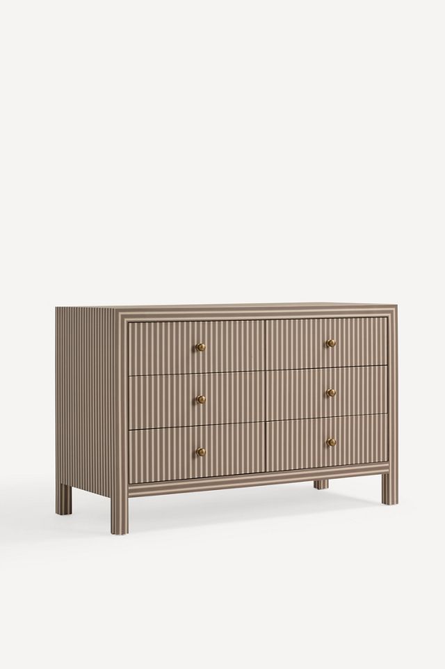 Hale Canvas Six-Drawer Chest of Drawers #2