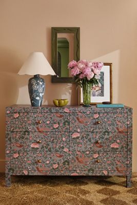 Hale Canvas Six-Drawer Dresser